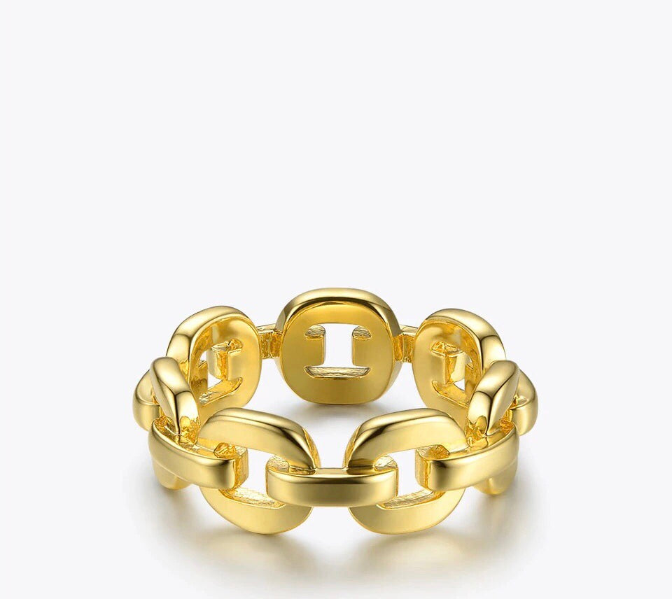 Pure Form Chain Link Ring