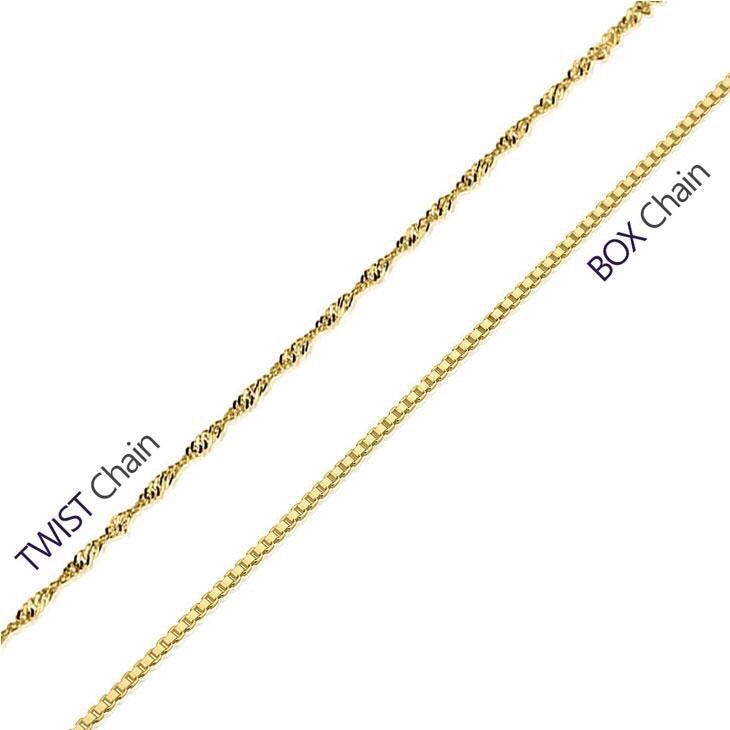 14K Gold Retro Nameplate Necklace