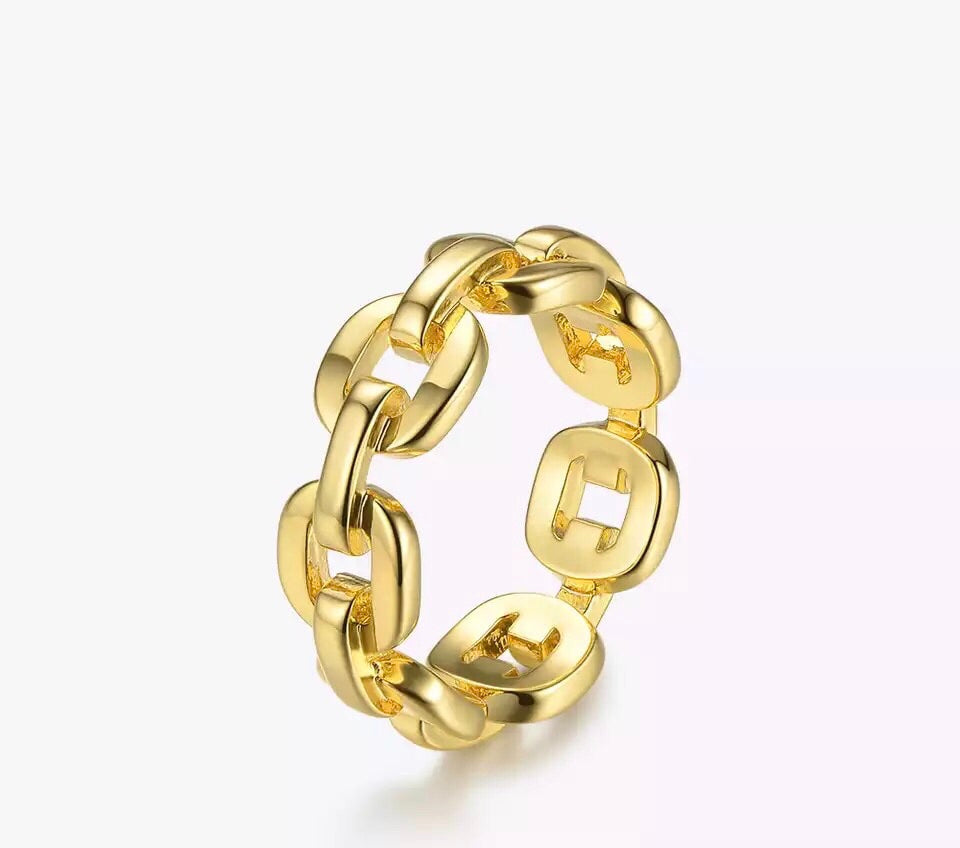 Pure Form Chain Link Ring