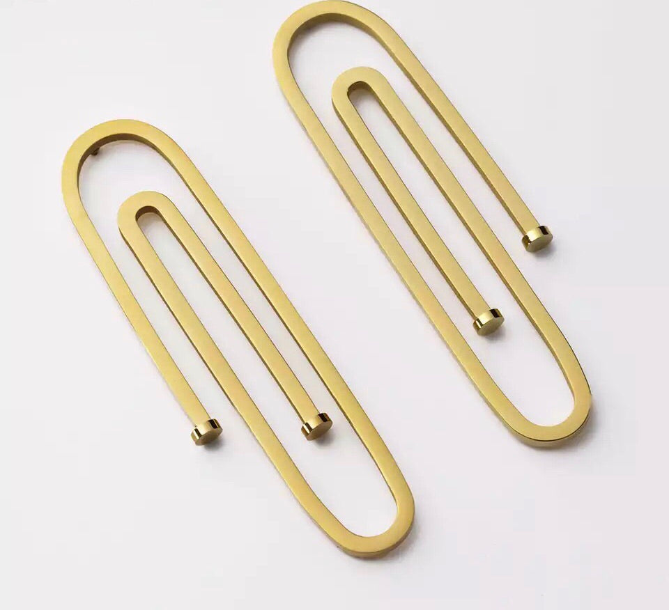 Long Gold Dangle Earrings