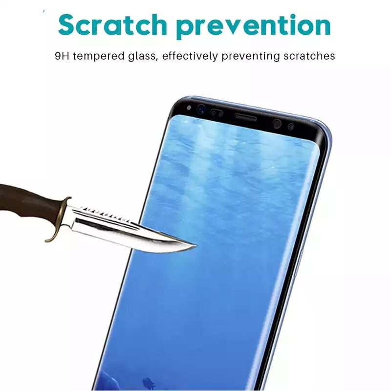 Tempered Glass Film For Samsung Galaxy Note 8 9 S9 S8 PlusEdge 9D Full Curved Screen Protector For Samsung
