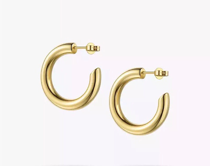 Small Gold Hoop Earrings delivery 2/14/24