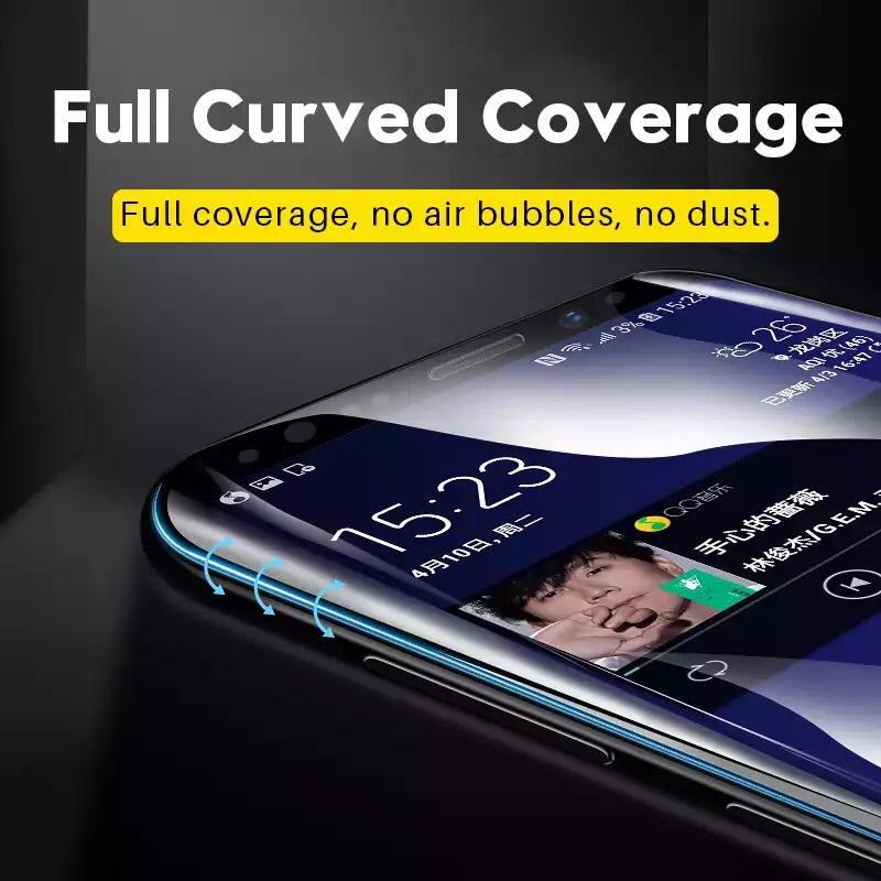 Tempered Glass Film For Samsung Galaxy Note 8 9 S9 S8 PlusEdge 9D Full Curved Screen Protector For Samsung