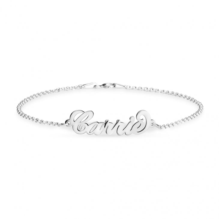 Carrie Style Name Bracelet